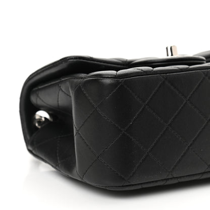 Chanel Lambskin Quilted Mini Square Flap Black 9 of 12