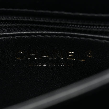 Chanel Lambskin Quilted Small Trendy CC Dual Handle Flap Bag Black 6 of 10