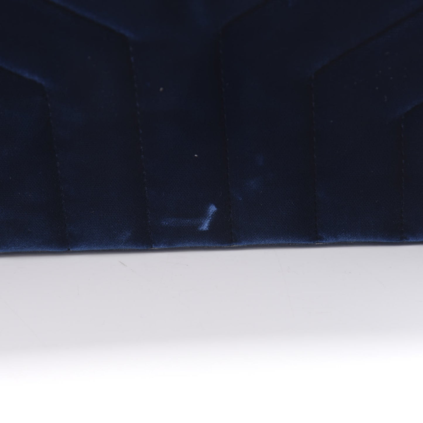 Velvet Y Quilted Monogram Small Loulou Chain Satchel Medium Blue