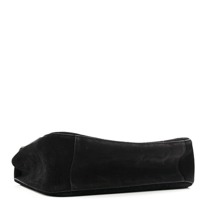 Chanel Suede Calfskin Small Souplissimo Maxi Flap Black 4 of 12