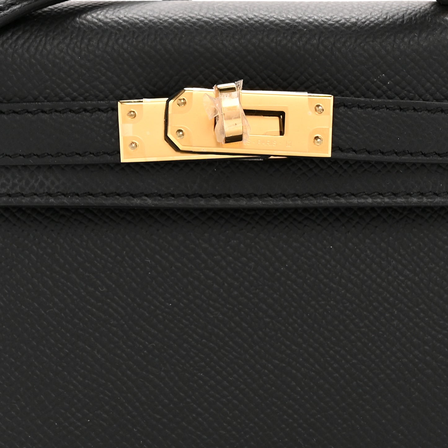 Epsom Mini Kelly Sellier 20 Black