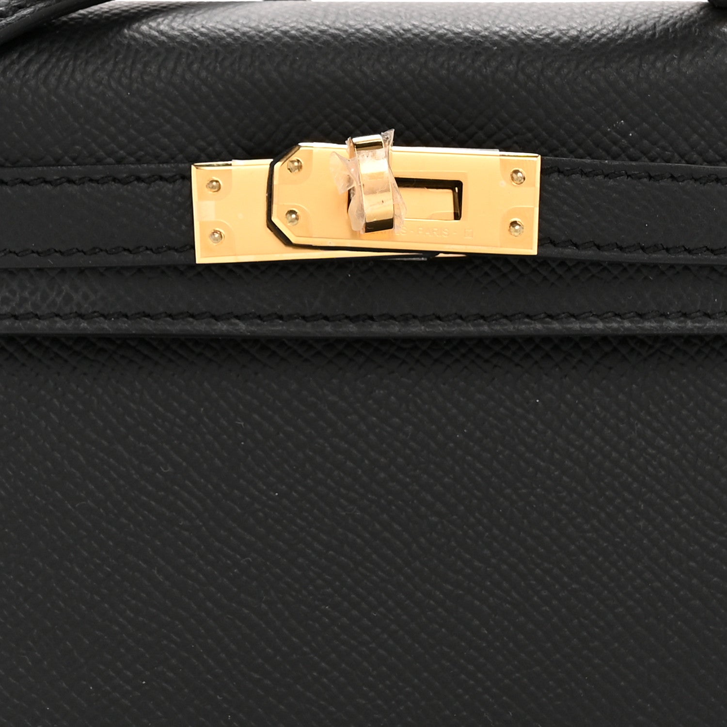 Hermes Epsom Mini Kelly Sellier 20 Black 8 of 11