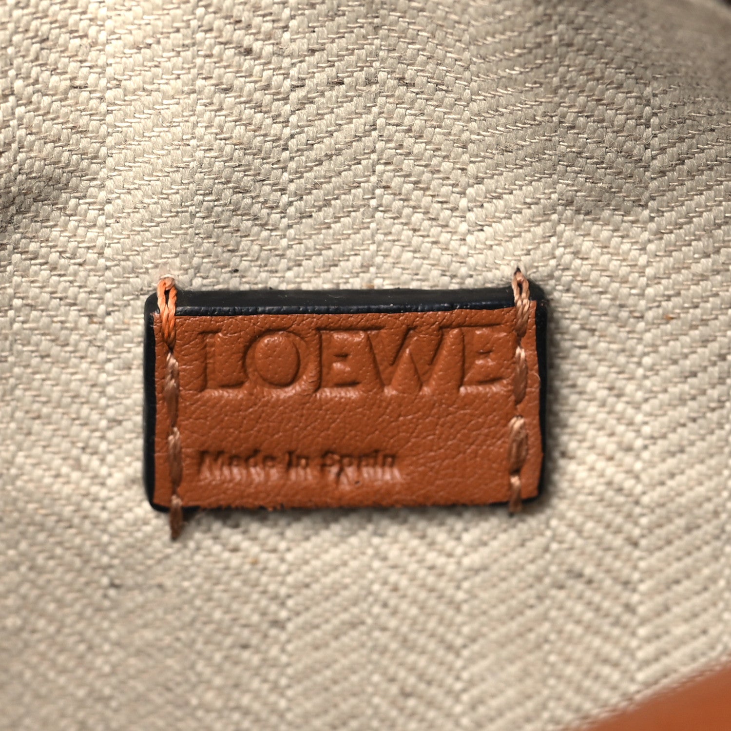 Loewe Calfskin Mini Puzzle Bag Tan 6 of 8