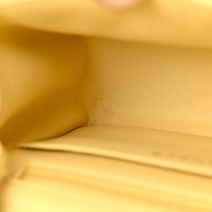Chanel Lambskin Quilted Mini Square Flap Light Yellow 11 of 19