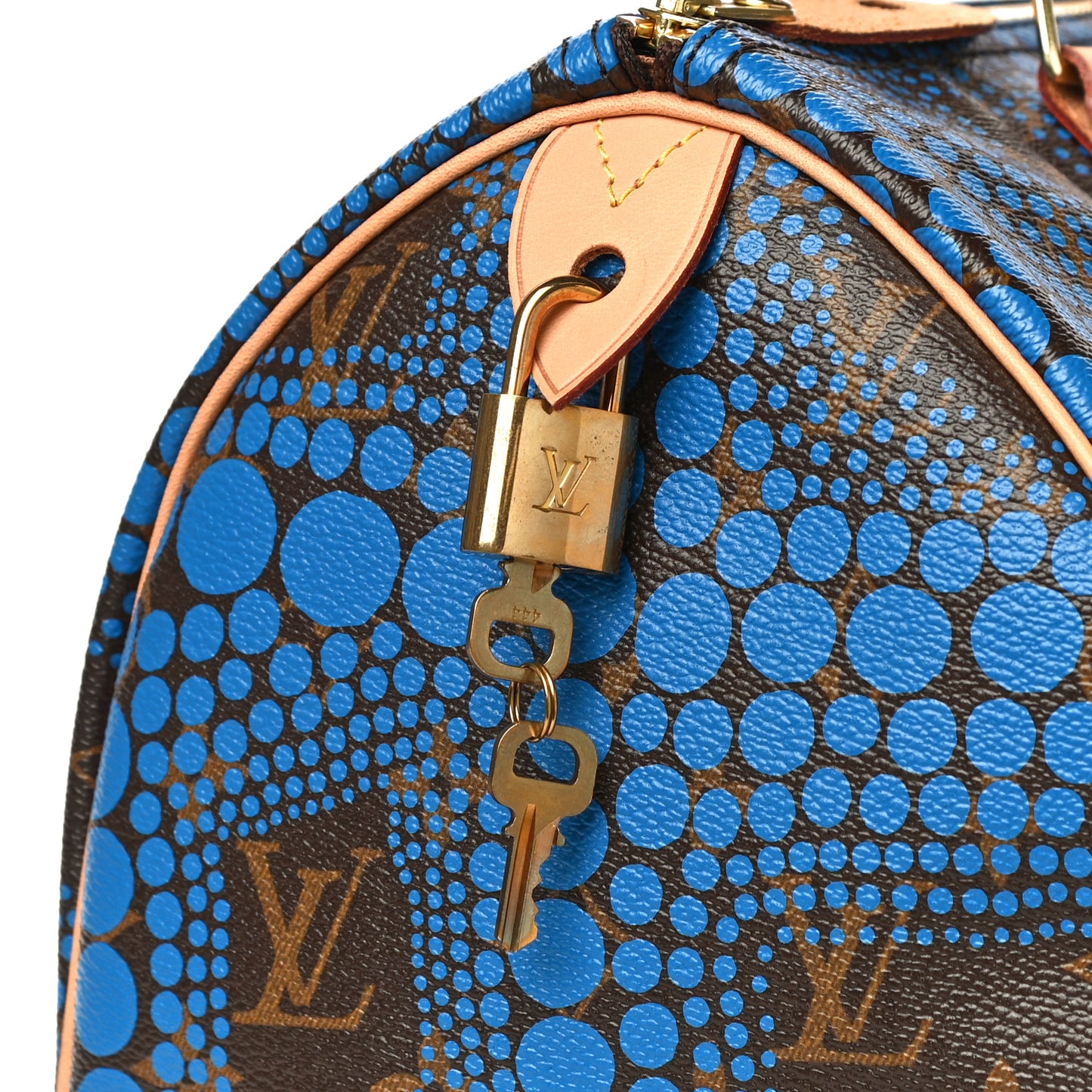 Monogram Kusama Town Speedy 30 Blue