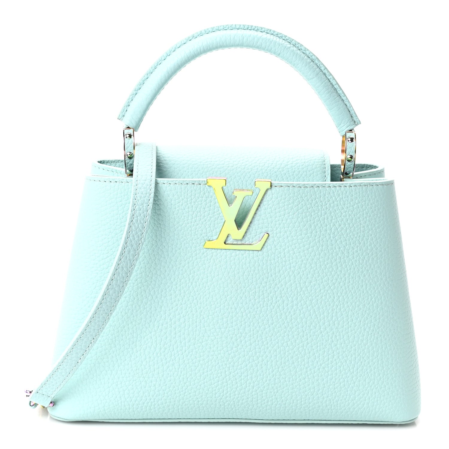 Louis Vuitton Taurillon Capucines BB Iridescent Topaz 1 of 10