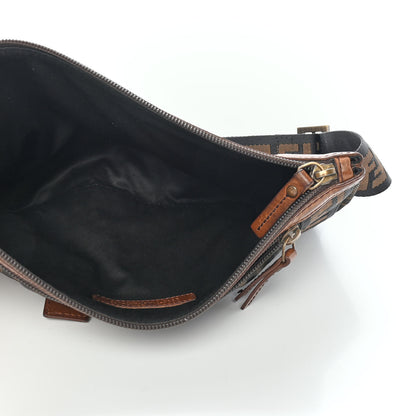 Fendi Zucca Vitello Patchwork Belt Bag Tobacco Sabbia 5 of 11