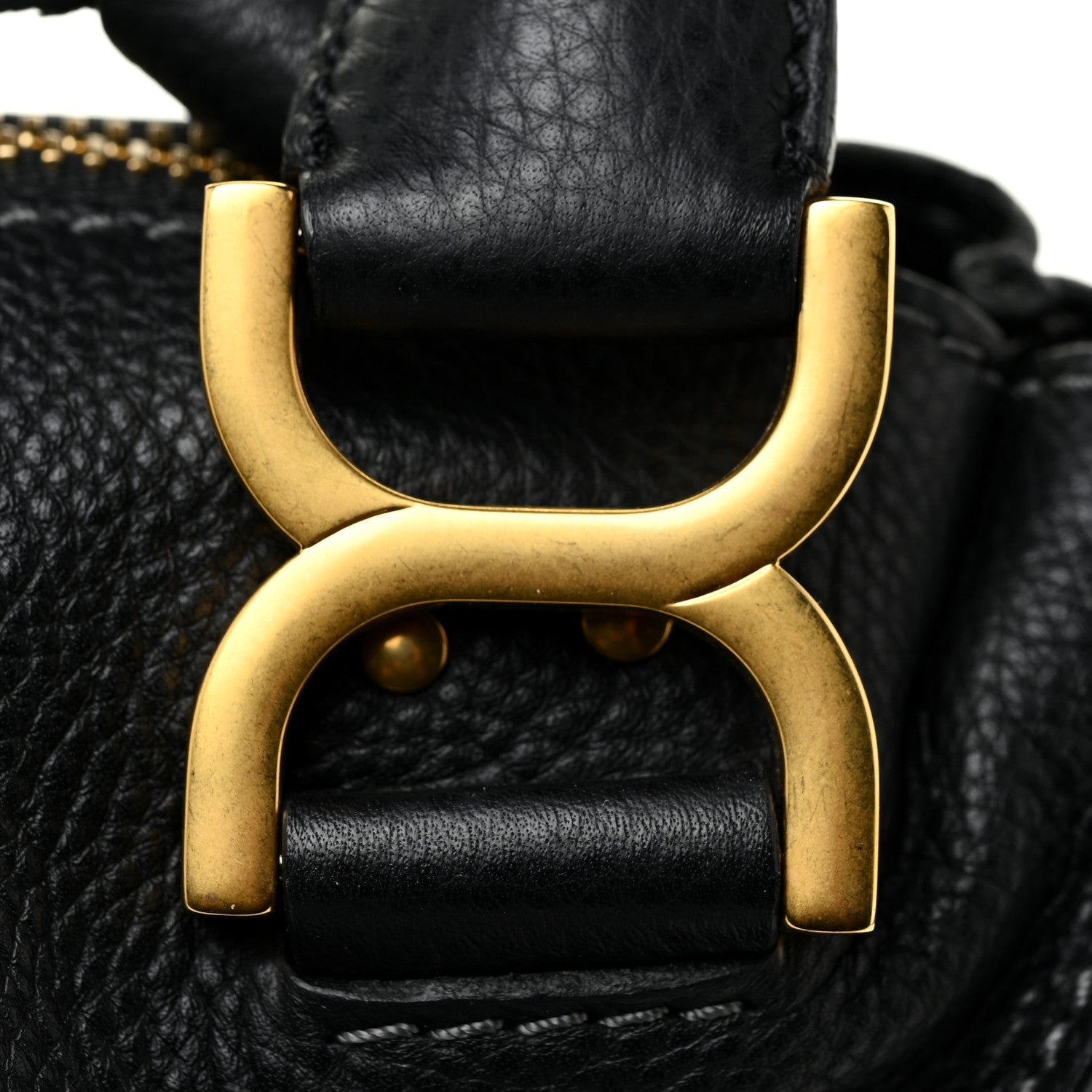 Chloe Calfskin Small Marcie Satchel Black 16 of 16