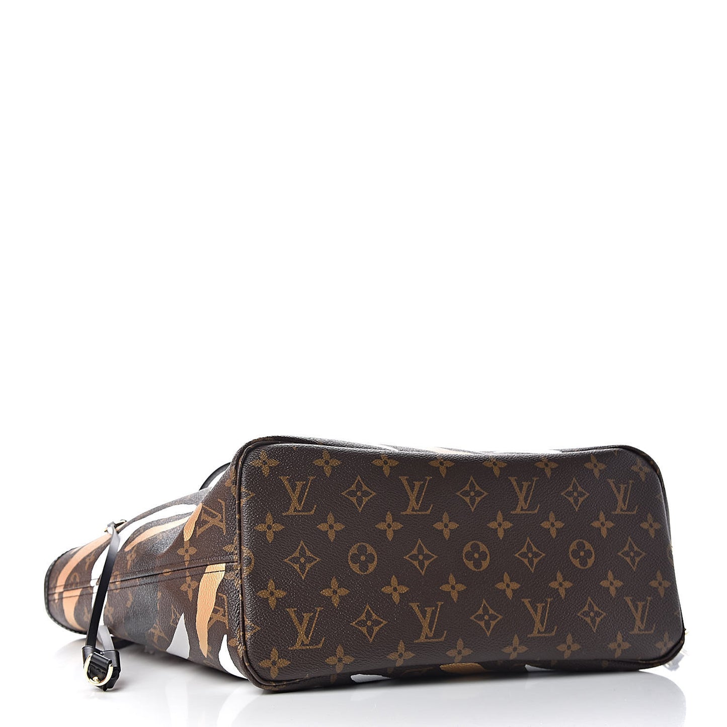 X LOL Monogram Neverfull MM Gold Silver