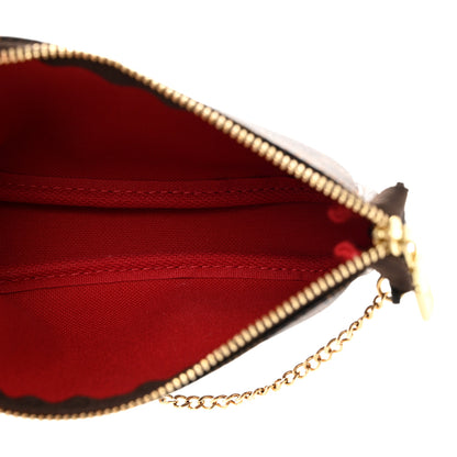 Louis Vuitton Damier Ebene Mini Pochette Accessories 5 of 8