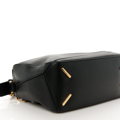 Loewe Nappa Lambskin Small Featherlight Puzzle Bag Black 10 of 11