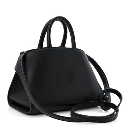Salvatore Ferragamo Calfskin Mini Hug Bag Black 3 of 12