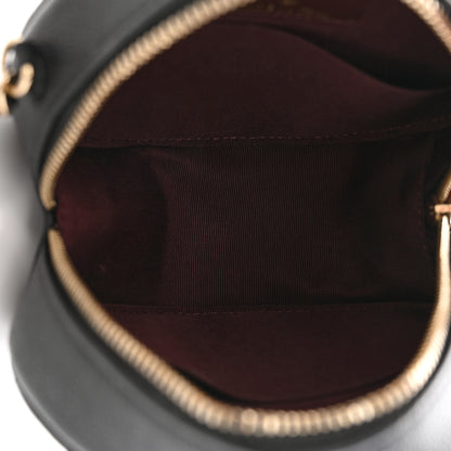 Chanel Caviar Quilted Round Clutch With Chain Black 5 of 12