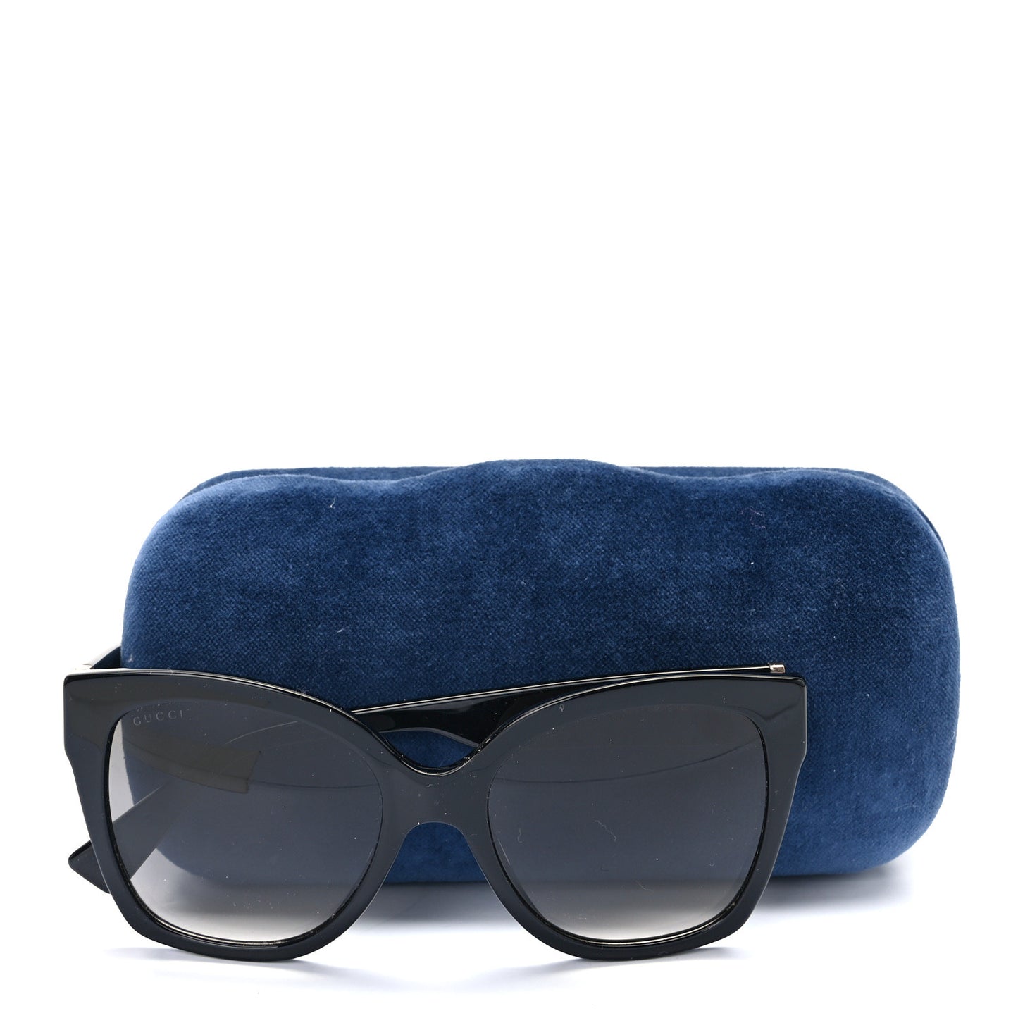 Acetate Square Frame Sunglasses GG0459S Black