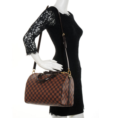 Louis Vuitton Damier Ebene Speedy Bandouliere 30 2 of 7
