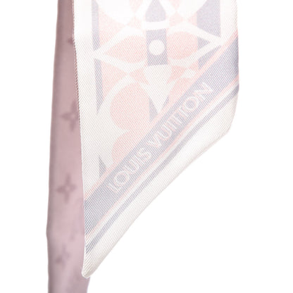 Louis Vuitton Silk Monogram Flower Ink BB Bandeau Light Pink 5 of 5