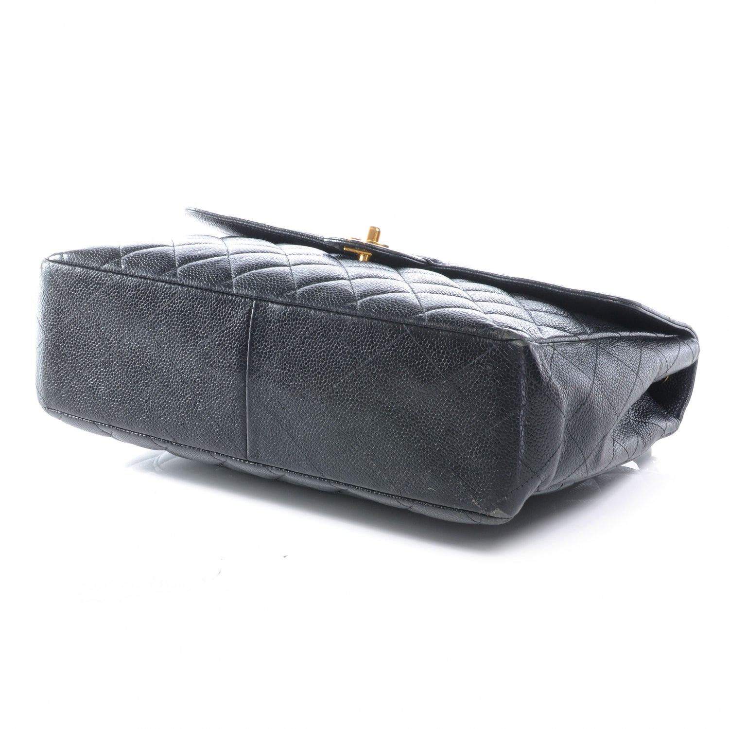 Chanel Caviar Jumbo Single Flap Black 4 of 9
