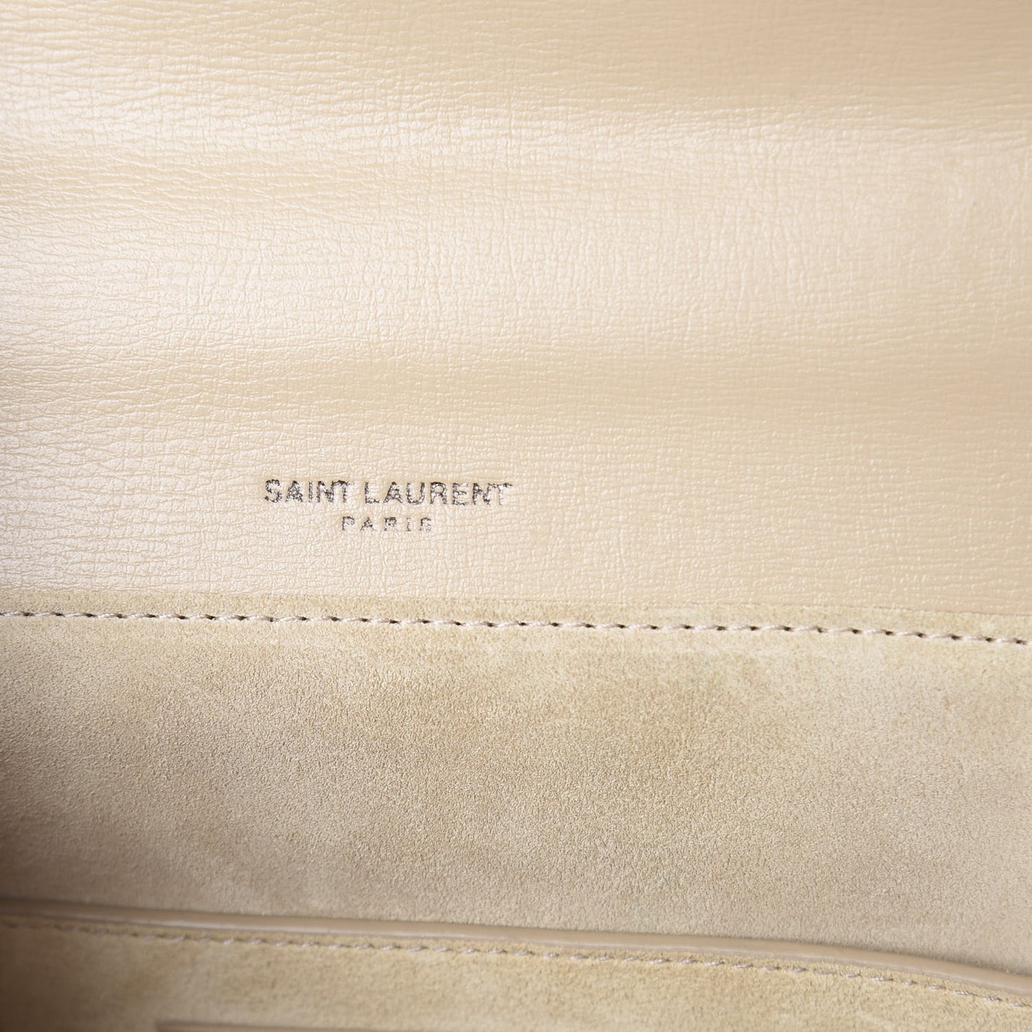 Calfskin Medium Bellechasse Satchel Beige