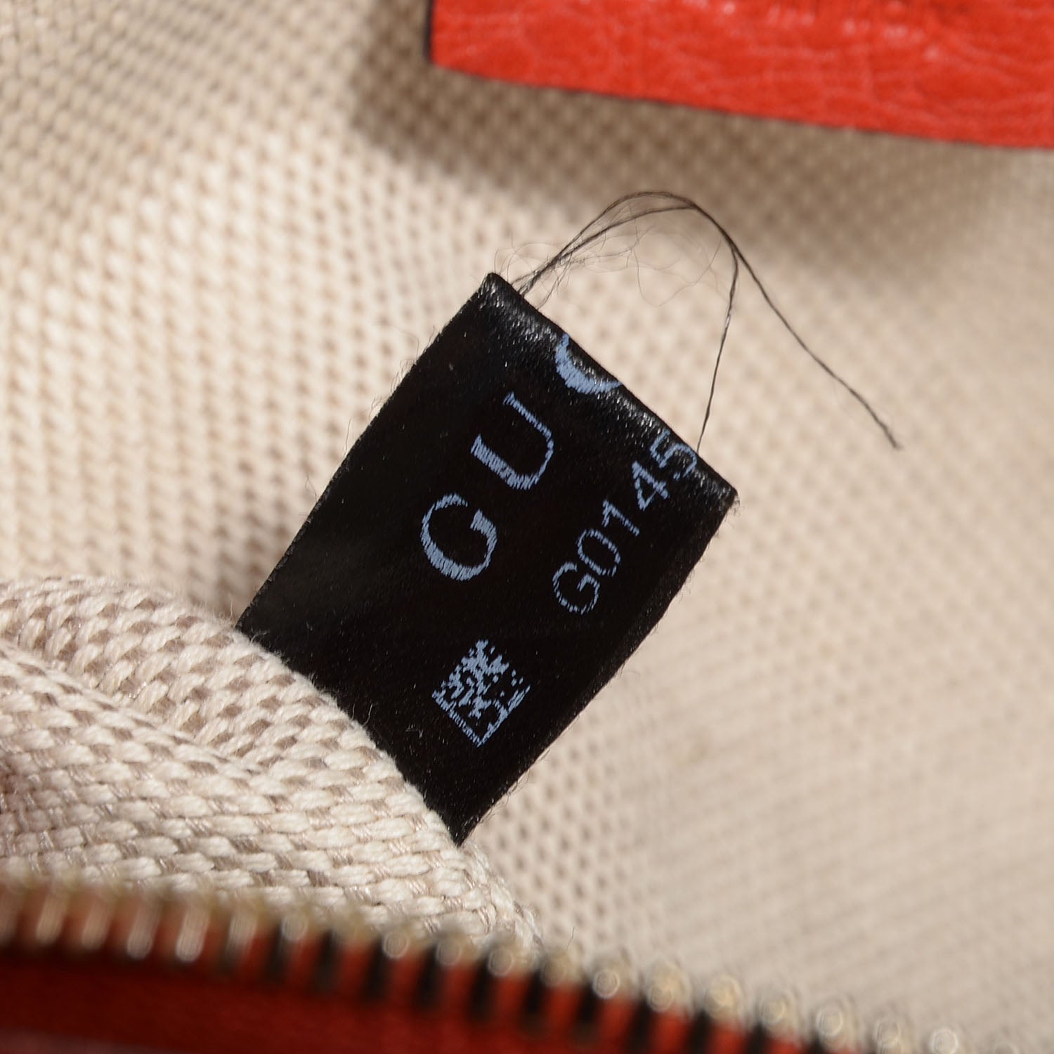 Gucci Pebbled Calfskin Small Soho Disco Bag Sun Orange 6 of 8