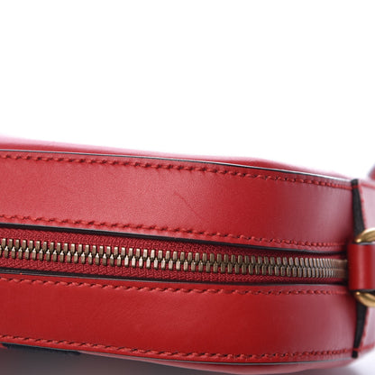 Gucci Calfskin Web Small Webby Bee Shoulder Bag Red 8 of 8