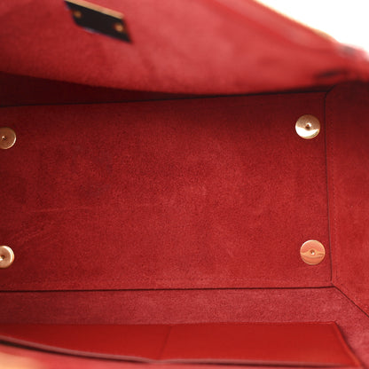 Celine Grained Calfskin Mini Belt Bag Coquelicot 5 of 14