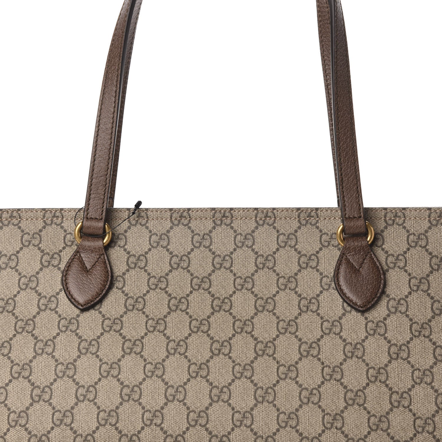 Gucci GG Supreme Monogram Medium Ophidia Shopping Tote Ebony 11 of 11