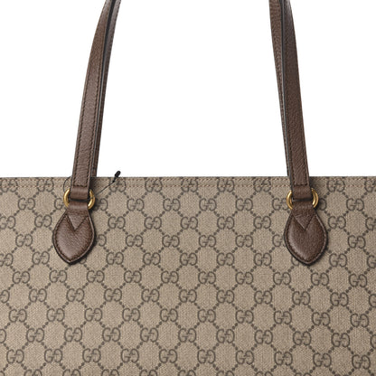 Gucci GG Supreme Monogram Medium Ophidia Shopping Tote Ebony 11 of 11