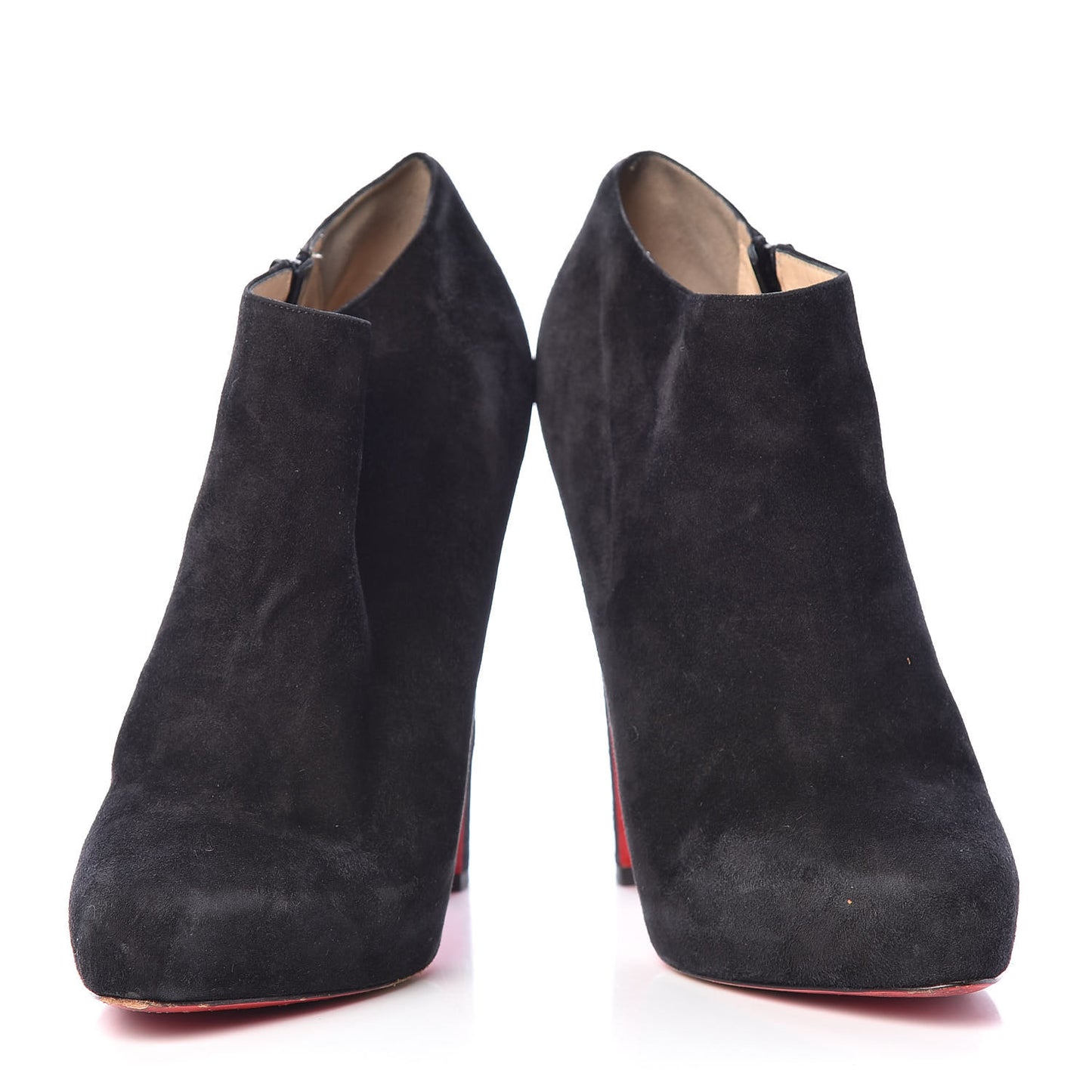 Suede Vicky 140 Ankle Booties 41 Black