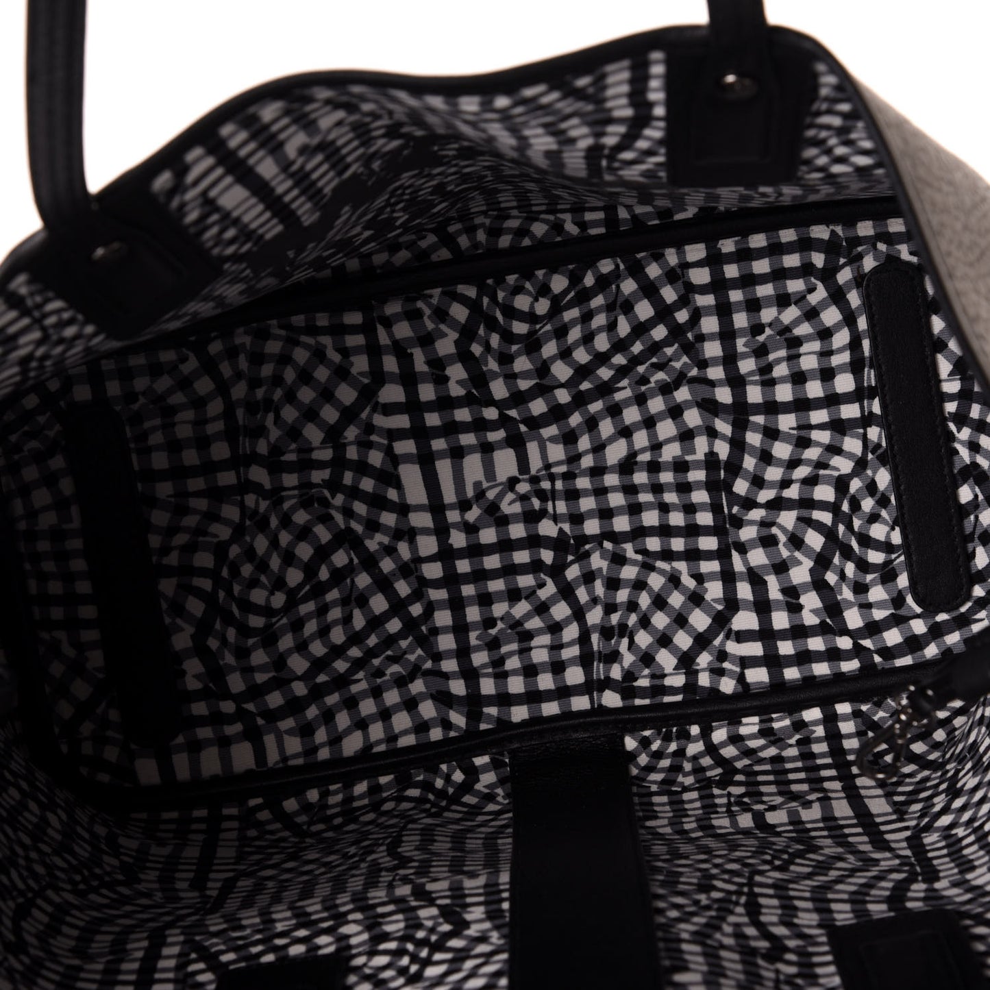 Visetos Medium Liz Reversible Shopper Tote Black