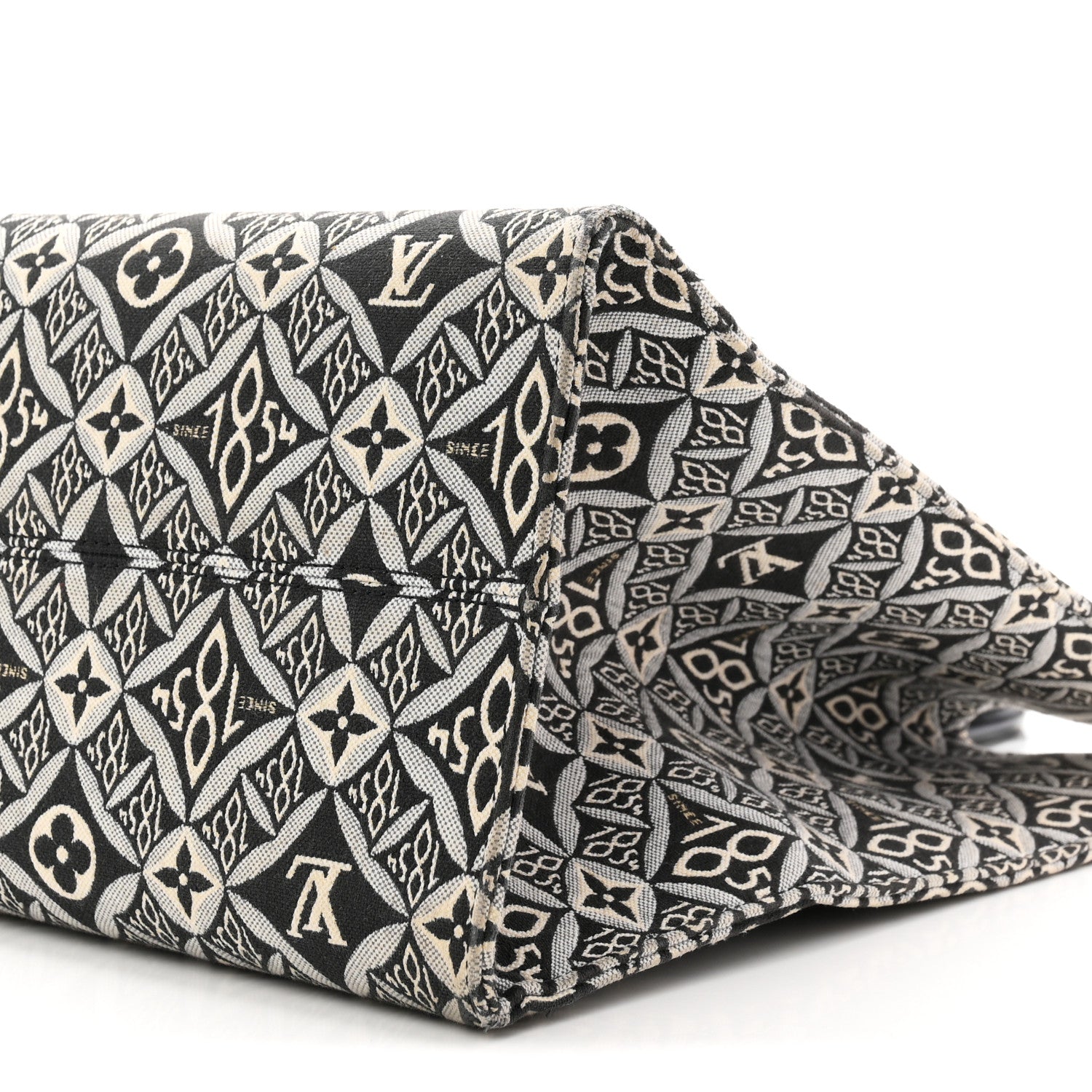 Louis Vuitton Jacquard Since 1854 Onthego GM Grey 10 of 10