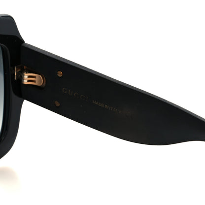 Gucci Square Frame GG0102S Sunglasses Glitter Black 6 of 7