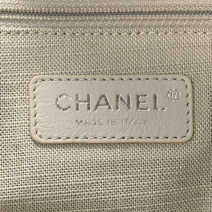 Chanel Mixed Fibers Small Deauville Tote Light Blue 7 of 10