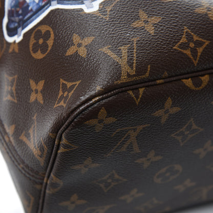 Louis Vuitton Monogram World Tour Neverfull MM 13 of 13