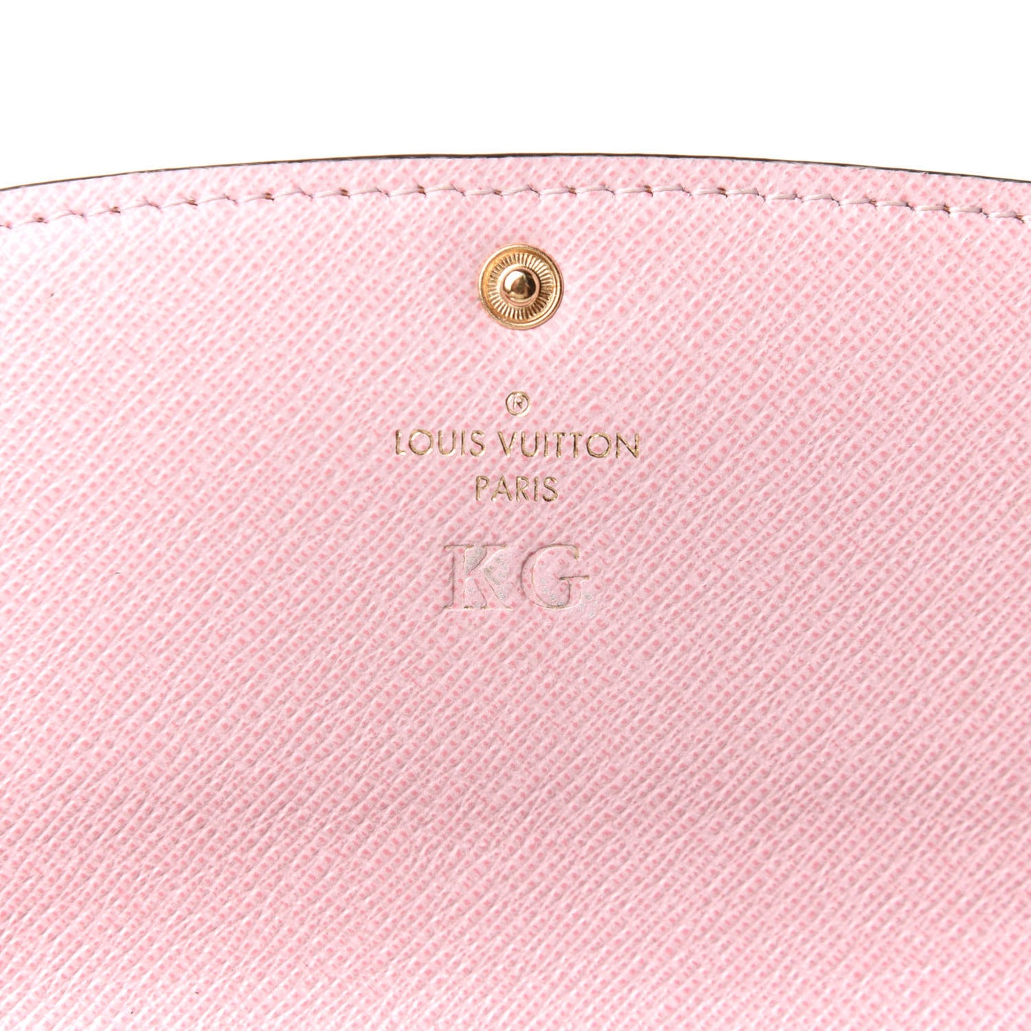 Damier Ebene Emilie Wallet Rose Ballerine