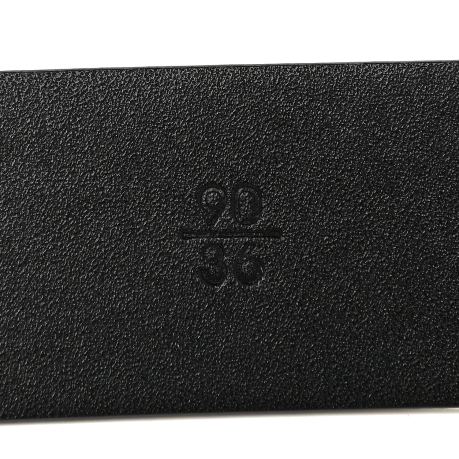 Chanel Lambskin Chain Square Buckle Belt 90 36 Black 6 of 8