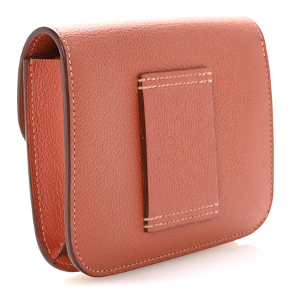 Hermes Evercolor Constance Slim Wallet Blush 4 of 8