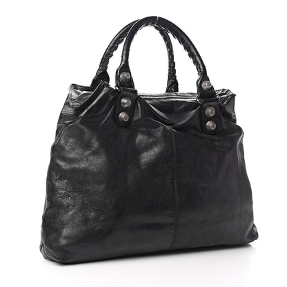 Balenciaga Agneau Giant 21 Silver Hardware Brief Black 3 of 17