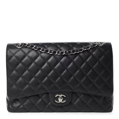 Chanel Caviar Quilted Maxi Single Flap Black 1 of 13