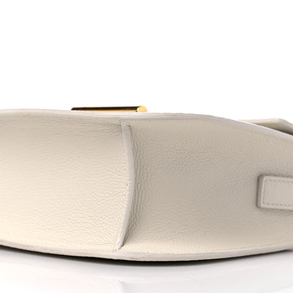 Tom Ford Grained Calfskin T Clasp Tara Crossbody Bag White 7 of 9