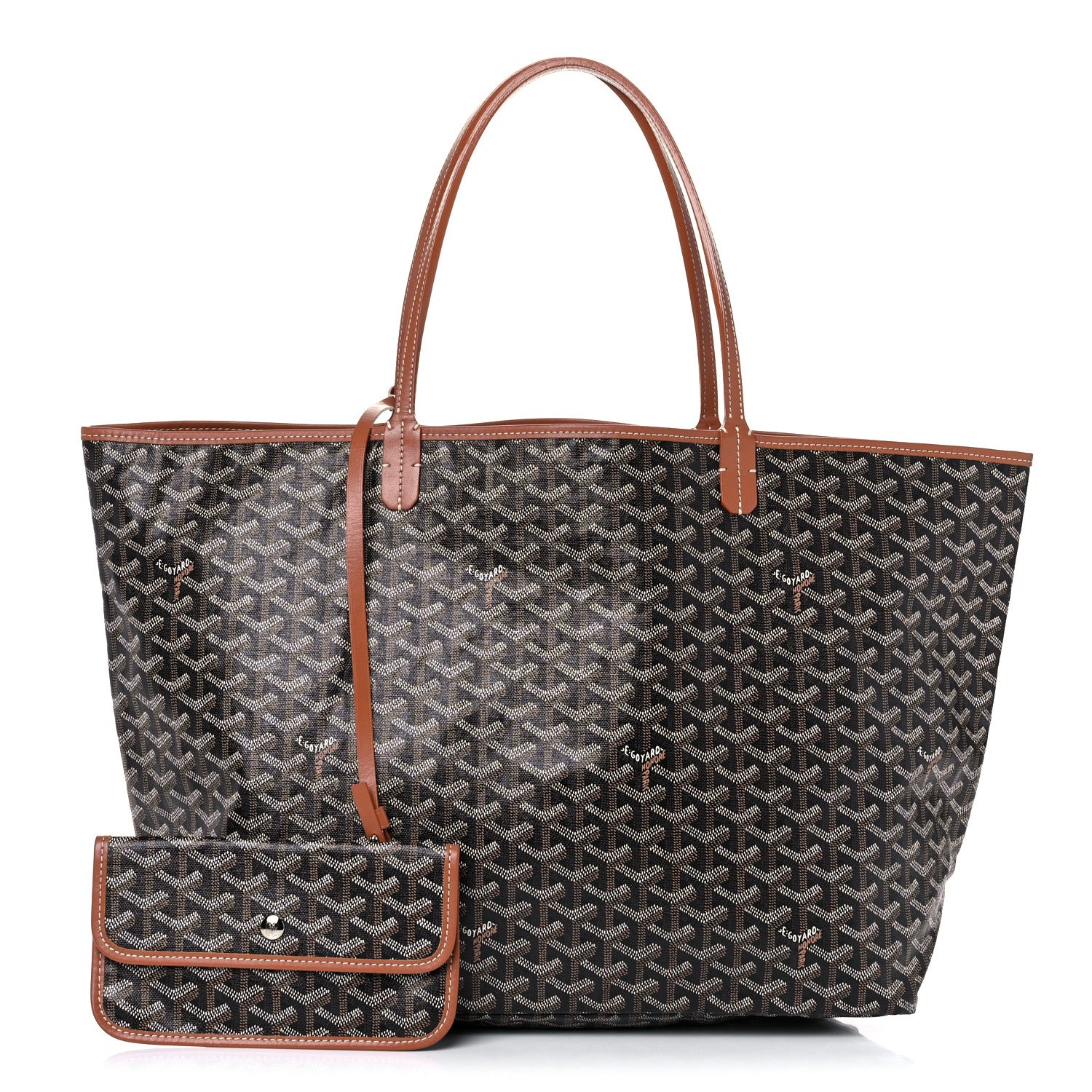 Goyard Goyardine Saint Louis GM Black Gold 1 of 13