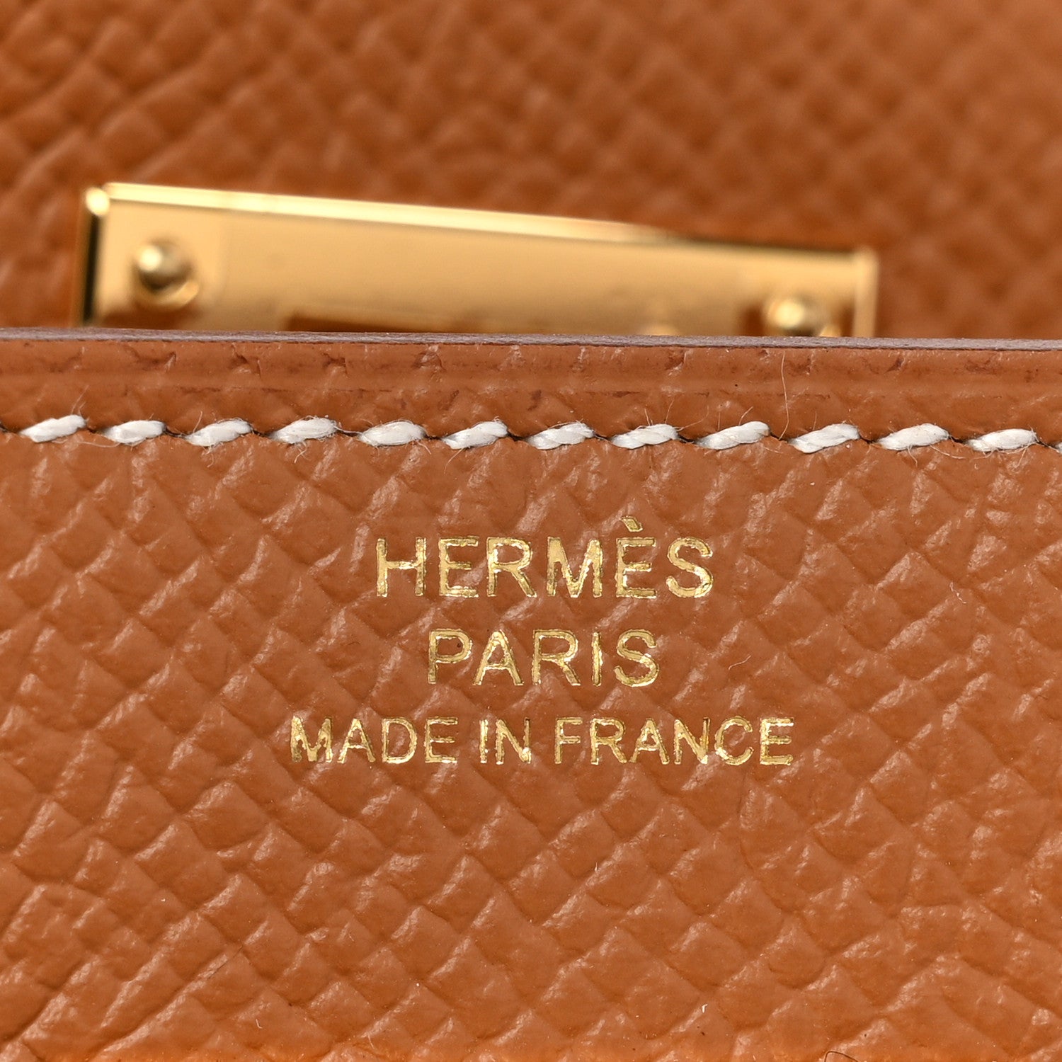 Hermes Epsom Kelly Wallet To Go Gold 8 of 10