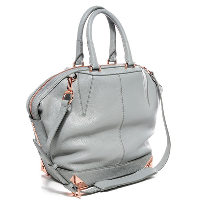 Alexander Wang Pebbled Calfskin Small Emile Mercury With Rose Gold Hardware 3 of 7