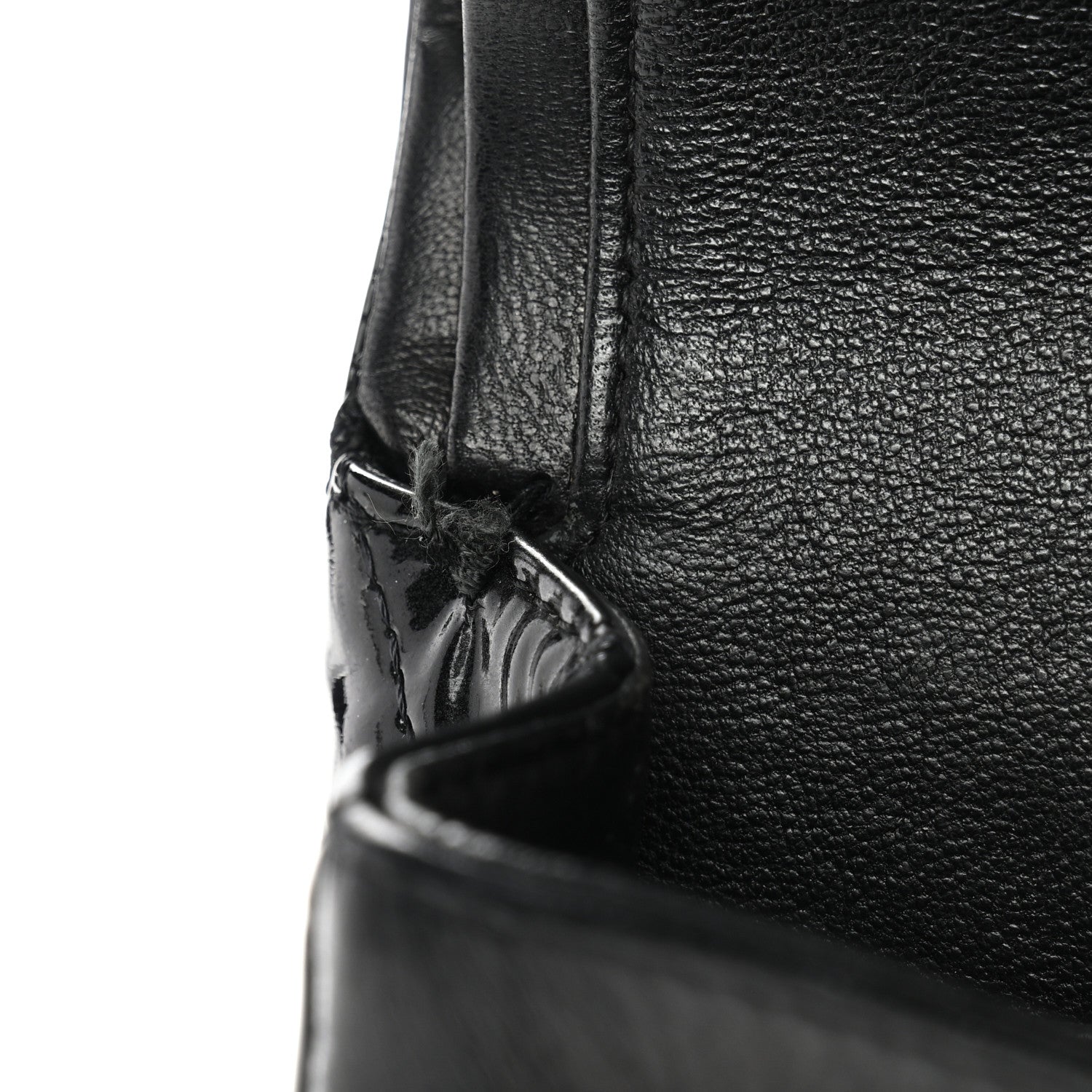 Chanel Patent Quilted Medium Double Flap Black 14 of 14