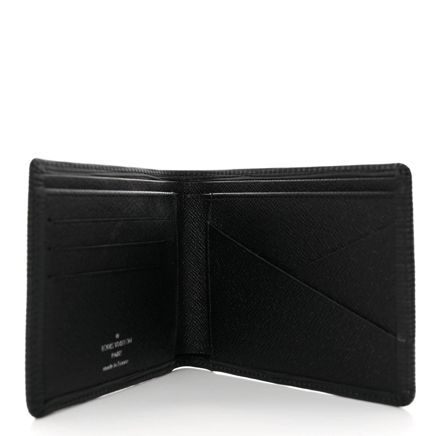 Louis Vuitton Epi Slender Wallet Black 5 of 6