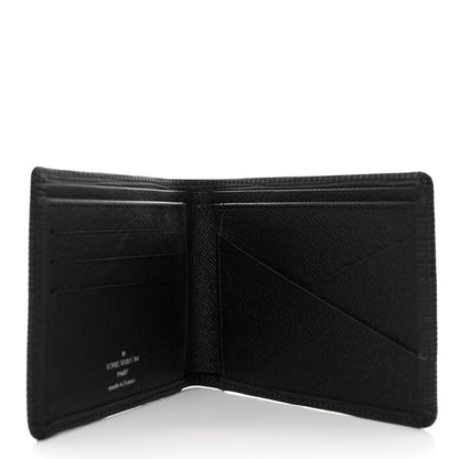 Louis Vuitton Epi Slender Wallet Black 5 of 6