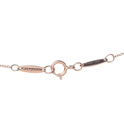 Tiffany 18K Rose Gold 7mm Elsa Peretti Bean Pendant Necklace 4 of 8