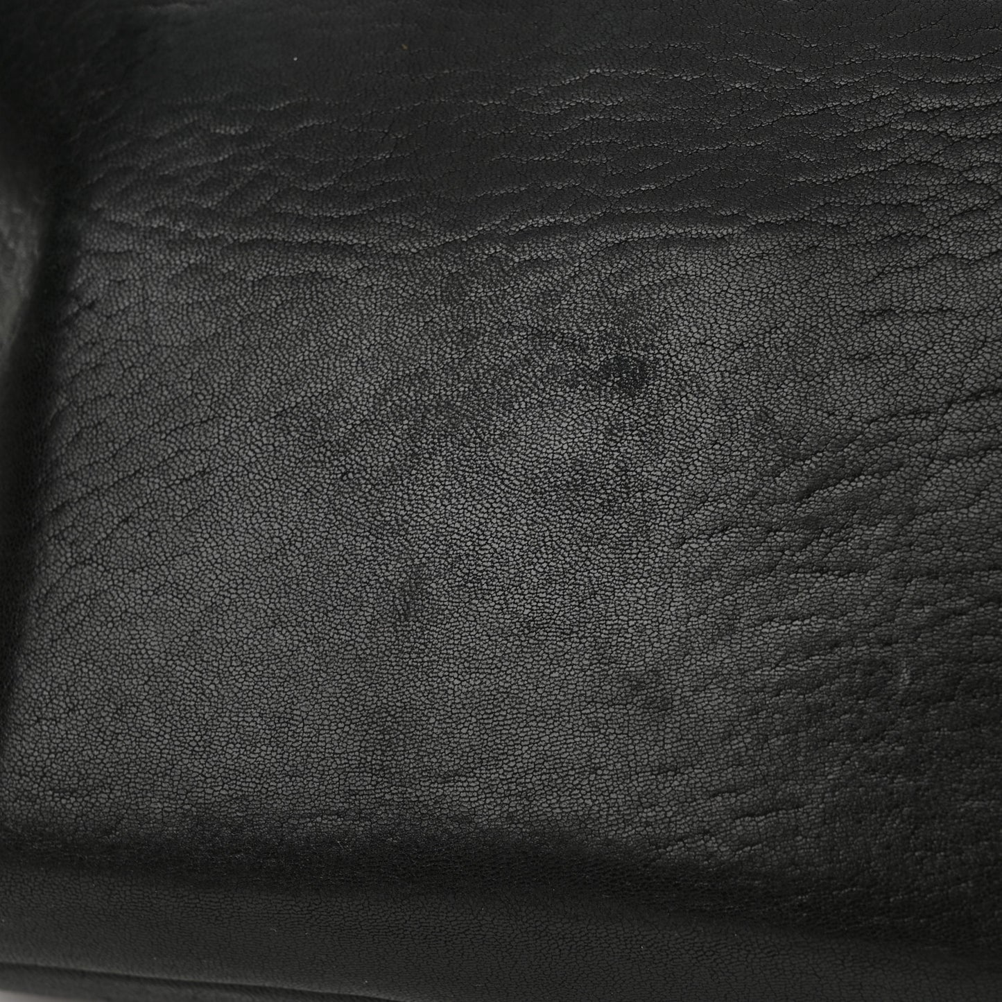 Lambskin Monogram Large Pouch On Strap Black