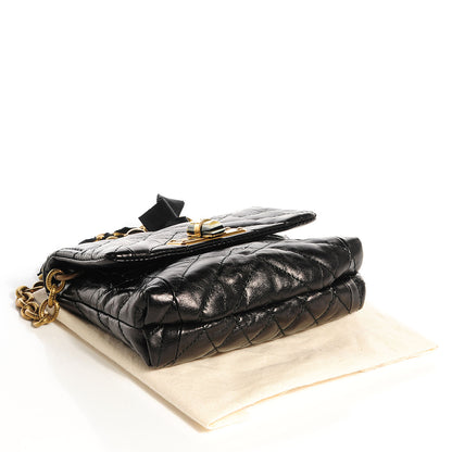 Lanvin Quilted Calfskin Happy Mini Pop Crossbody Black 5 of 11