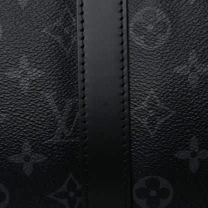 Louis Vuitton Monogram Eclipse Keepall Bandouliere 45 10 of 13