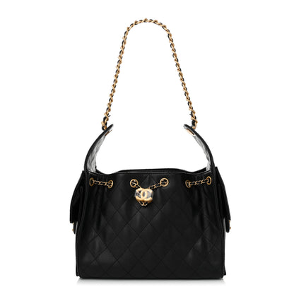 Chanel Caviar Quilted Small Chanel 25 Handbag Black 1 of 11